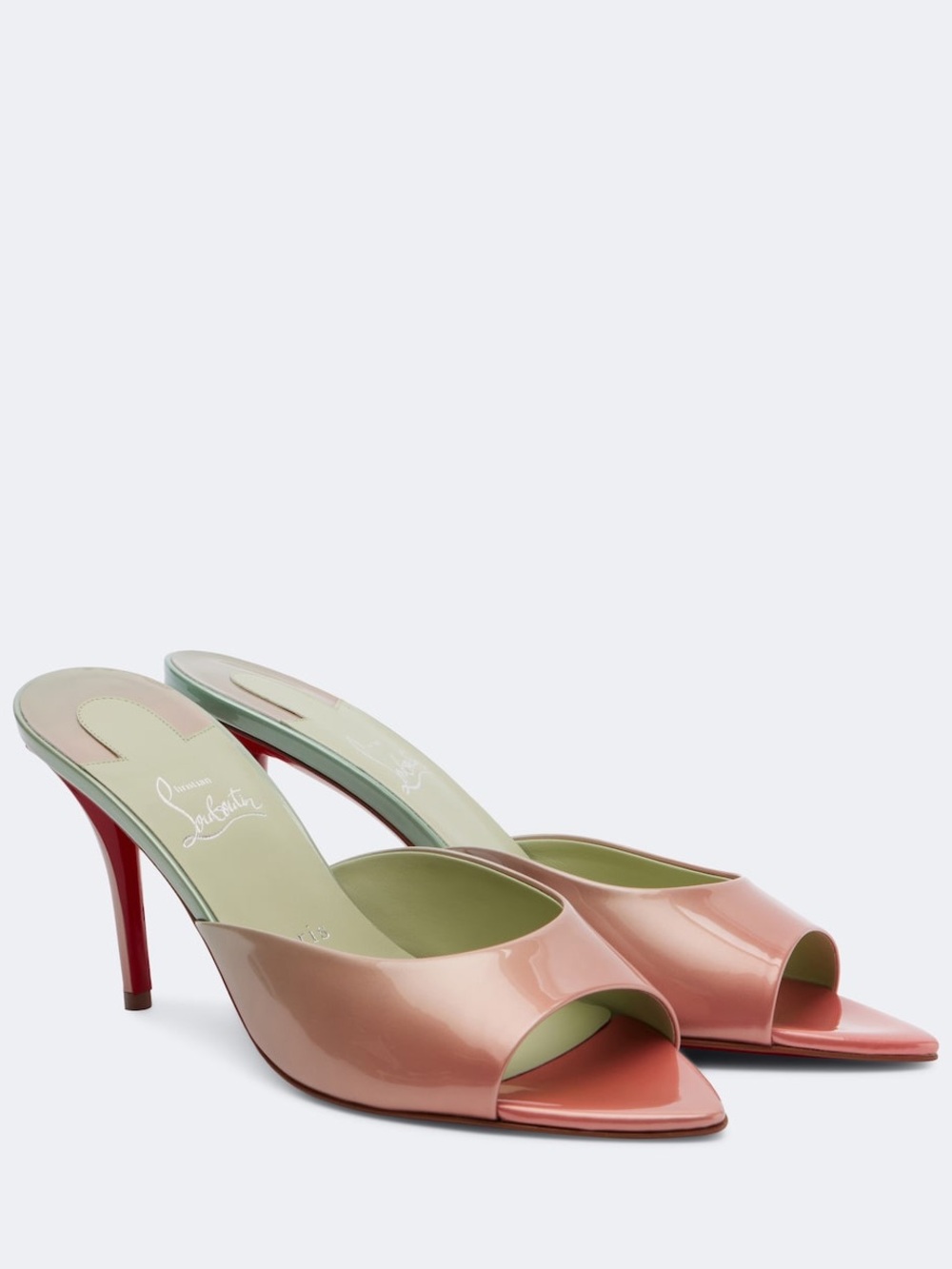 Christian Louboutin Miss Z Patent leather sandals Size EU 38 US 8